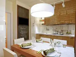 Кухня с кухонным столом дизайн фото