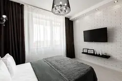 Small Bedroom Design In Dark Colors