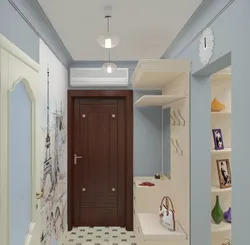 Two-room vest hallway design