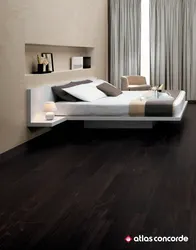 Laminate color photo in the bedroom