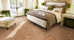 Laminate color photo in the bedroom