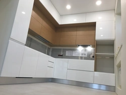 Kitchen design without handles