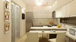 Modern kitchen design 15 sq m