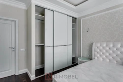 White Bedroom Wardrobe Design Photo