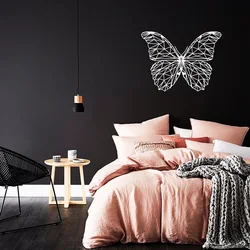 Бабочки в спальне фото