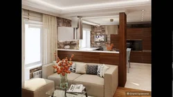 Kitchen living room 4 by 5 design