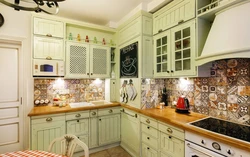 Kitchen Provence photo apron tiles
