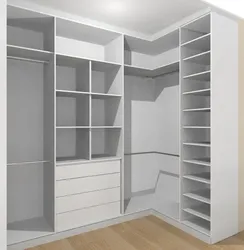 Corner Built-In Wardrobe In The Bedroom Photo Inside