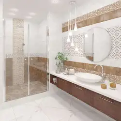 Dublin tiles in the bathroom interior