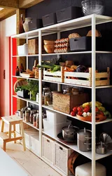Shelving In The Kitchen Interior Photo