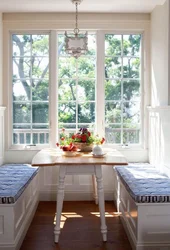 Kitchen Interior Table By The Window