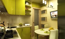 Kitchen design less than 6 sq m