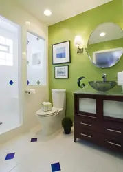 Дизайн ванны две плитки