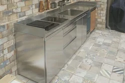 Stainless Steel In The Kitchen Interior Photo