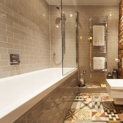 Finishing Bathrooms With Tiles Design Photo