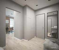 Apartment design how to hide a door