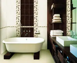 Дизайн облицовки ванной комнаты