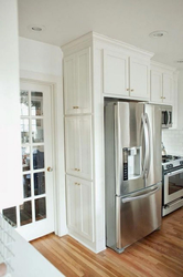 Refrigerator As An Interior In The Kitchen