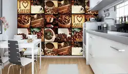 Kitchen Wallpaper Coffee Design