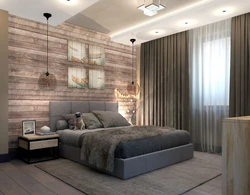 Loft Style In The Bedroom Interior