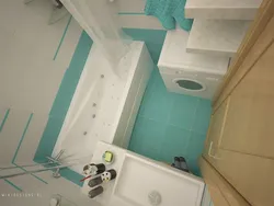 Panel evində kiçik bir vanna otağı və tualet fotoşəkilinin təmiri