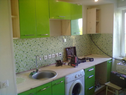 DIY kitchen renovation photo