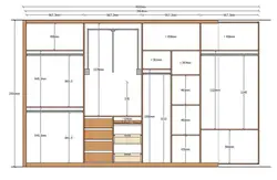 Жатын бөлмесінің интерьеріндегі гардероб фотосуреті