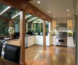 Terrace kitchen for home projects photos