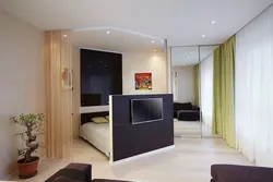 Apartments with a niche one-room design