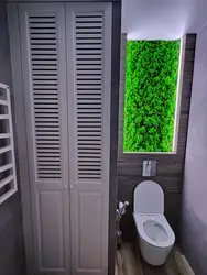 Bathroom With Moss Design