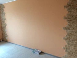 Окрашивание стен в квартире фото