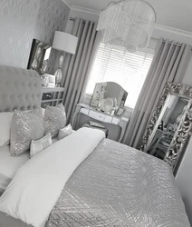 Bedroom Design Gray White Furniture