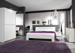 Glossy bedroom design