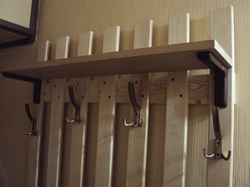 DIY Hangers For The Hallway Made Of Wood Photo