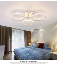 Photo of a chandelier in the bedroom for a tensioner