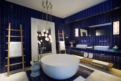 Design blue blue bath