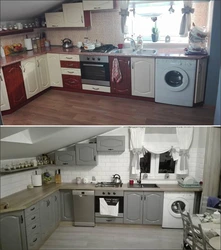 Kitchen Repainting Before And After Photos