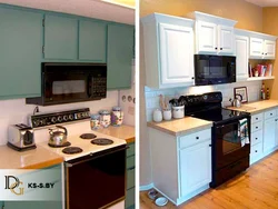 Kitchen Repainting Before And After Photos