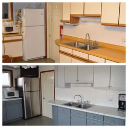 Kitchen Repainting Before And After Photos