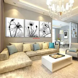 Paintings for the living room in a modern style photo