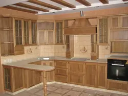 DIY wooden kitchens at home with photos