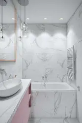 Bathroom In Khrushchev Design Marble