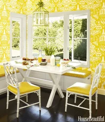 Sunny Kitchen Interior