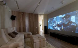 Design with projector living room projector