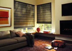 Photo of blinds in the living room