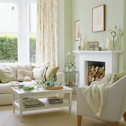 Delicate living room design