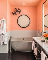 Bathroom Design Peach