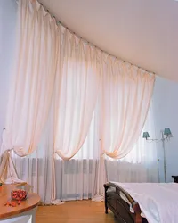 Tulle Curtains For The Bedroom Design Photo