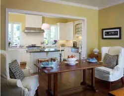 Painting walls kitchen living room design