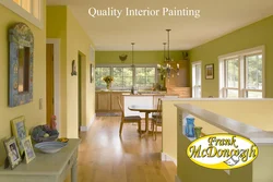 Painting walls kitchen living room design